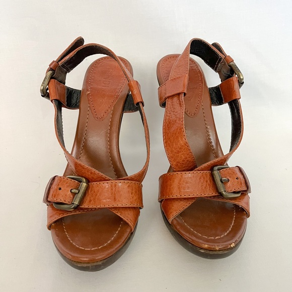 FENDI leather slingback sandals size EU36 - Picture 2 of 5